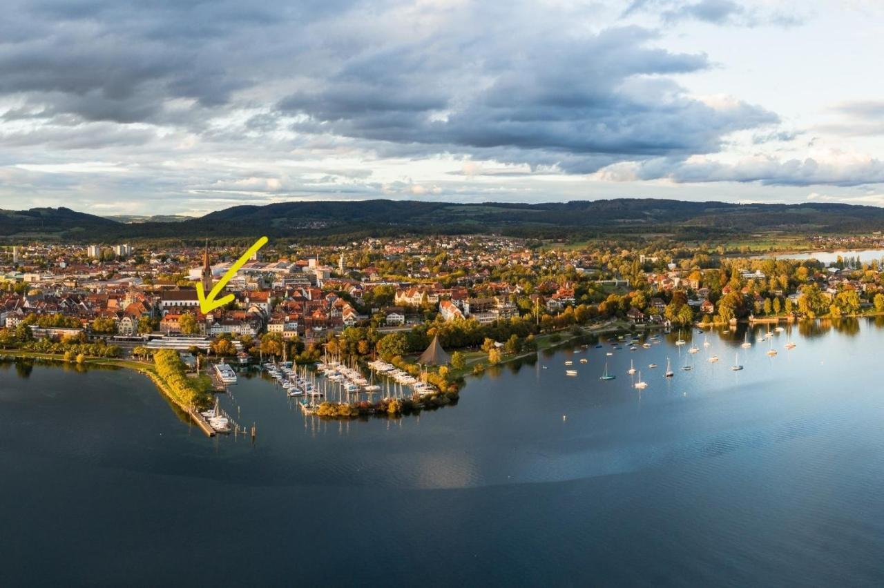 Altstadthausle: Lakeside Retreat with Sauna near Old Town Apartment Radolfzell am Bodensee Exterior photo